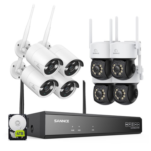 Sannce wifi 5mp telecamera - wifi,
