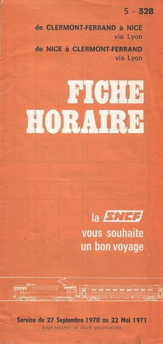 Sncf ferrovie francesi 1971 - ferrovie,