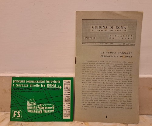 Libretto orari dei - dei, fs